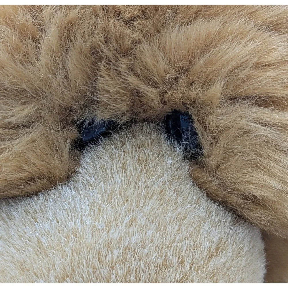 Gund‎ Teddy Bear Snoodles 2476 Stuffed Plush Plaid Bow Bean Bottom 16